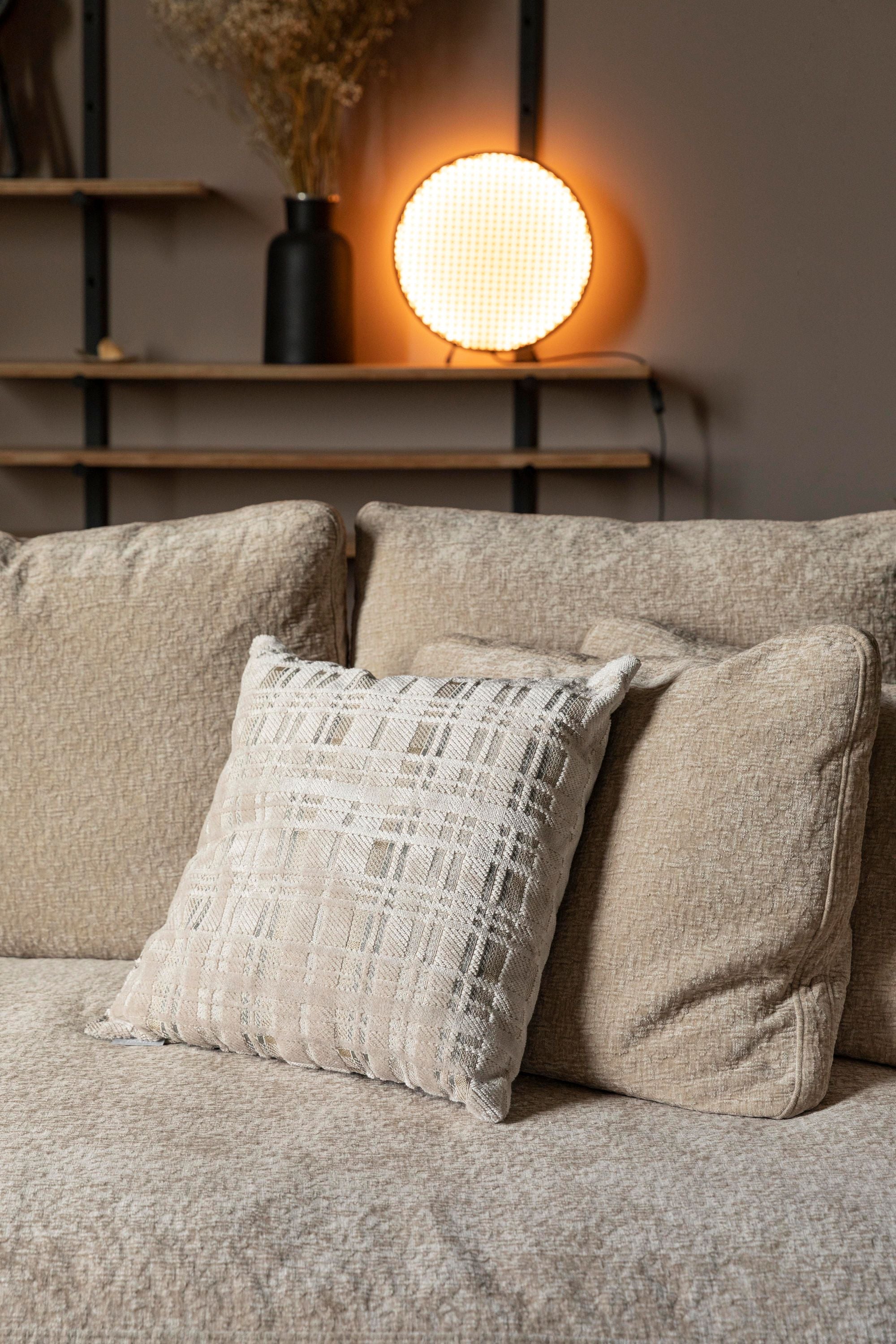 Zuiver Sien Brown Wood & Rattan Table Lamp
